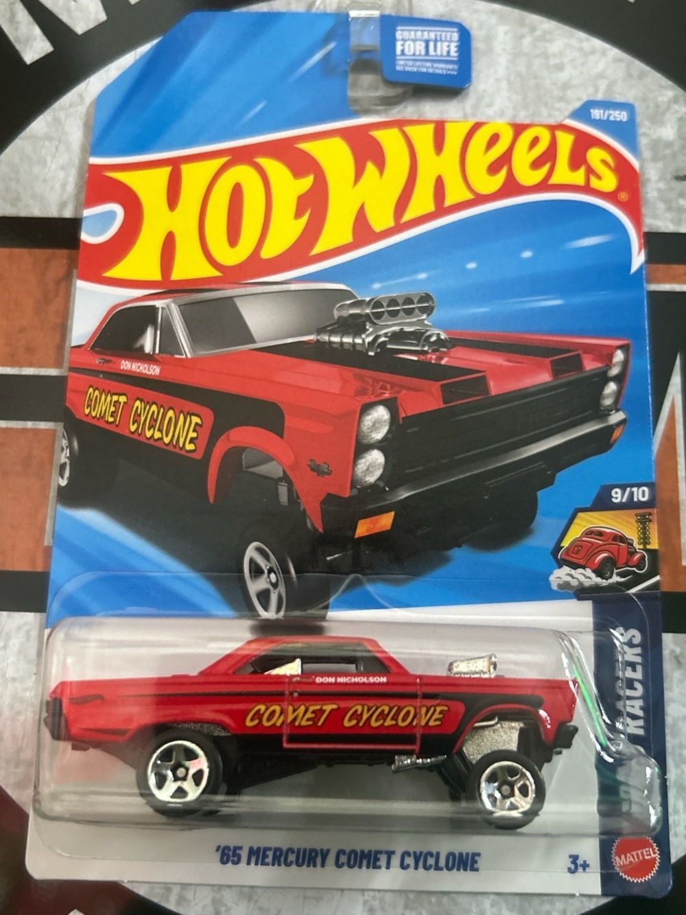 Hot Wheels red '65 Mercury Comet Cyclone #hotwheels #retro #car